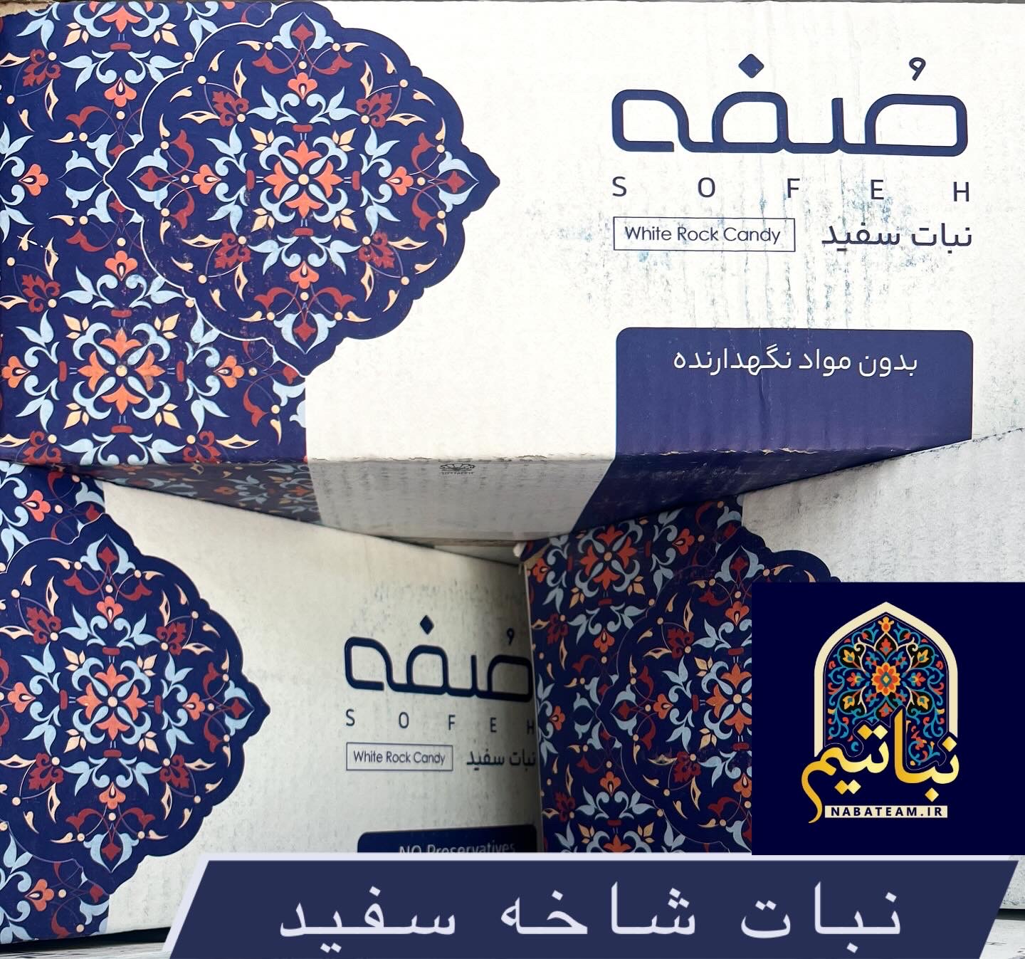 نبات شاخه سفید کارتن ۱۰کیلوگرم